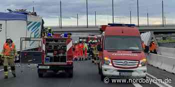 Tödlicher Unfall auf A3: Laster prallt in Stauende - Fahrer stirbt noch an Unfallstelle - Nordbayern.de