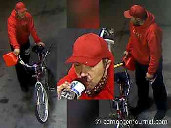 Edmonton police seek person of interest in 118 Avenue arson spree - Edmonton Journal