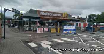 Coventry McDonald's temporarily shut for 'McDelivery area' revamp that will cut queues - Coventry Live