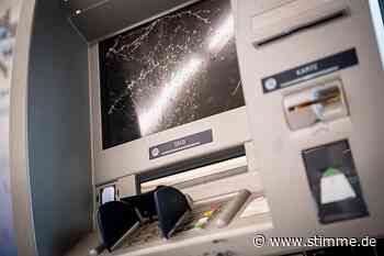 Geldautomat in Eislingen gesprengt - Heilbronner Stimme