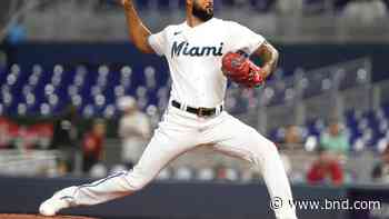 Alcantara pitches 9 scoreless, Marlins beat Nats in 10 - Belleville News-Democrat
