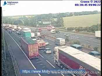 Live updates: Nine miles queues on M25 between St Albans and Watford