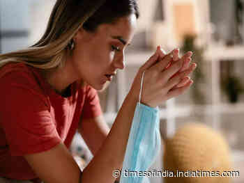 Coronavirus: Study discovers when a person is most likely to be diagnosed with psychiatric effects post COVID infection - Times of India