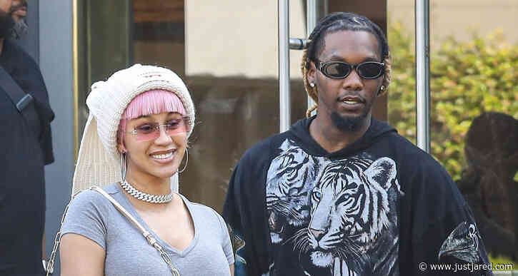 Cardi B Spends the Afternoon Shopping with Husband Offset in West Hollywood