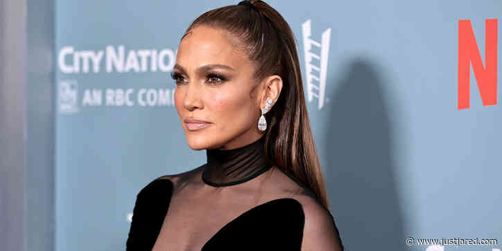 Jennifer Lopez Rocks Sheer Cutout Dress For 'Halftime' Premiere at Tribeca Film Festival