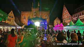 Endlich wieder: Altstadtfest in Tauberbischofsheim vom 1. bis 3. Juli - Main-Post