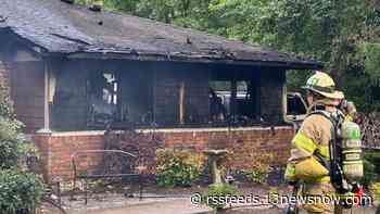 6 people, 2 cats displaced after Virginia Beach home damaged by fire