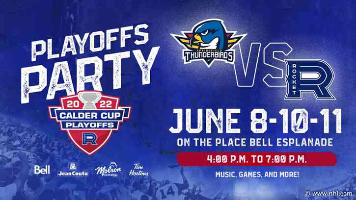You're invited to the Laval Rocket Playoffs Party - NHL.com