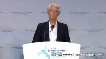 +++ EZB-Newsblog +++: Jetzt live: Präsidentin Lagarde erklärt die Beschlüsse der EZB