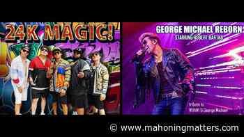 George Michael and Bruno Mars tribute bands to perform in Warren in January - Mahoning Matters