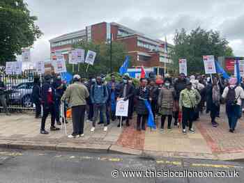 Staff at St George's Hospital Tooting set to strike for a week