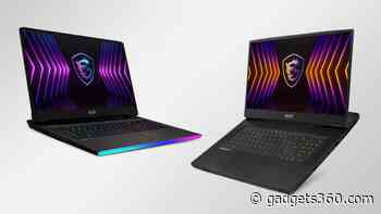 MSI Titan, Raider, CreatorPro, Vector Gaming Laptop Lineups Refreshed With Latest Intel, Nvidia Hardware