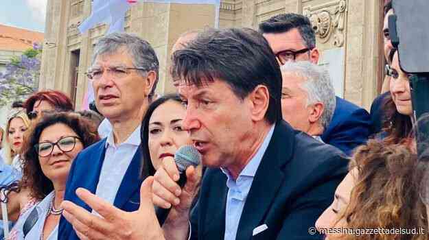 Conte a Messina con De Domenico e contro De Luca. "Non lasciamo la città, come i fidanzati traditori" - Gazzetta del Sud - Edizione Messina