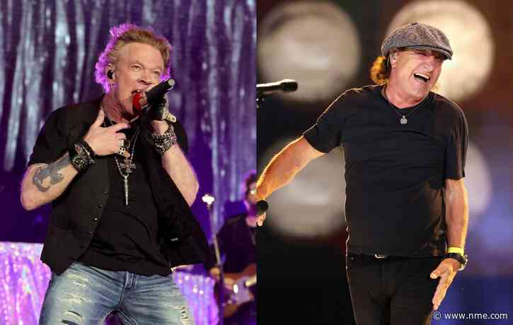 Watch Guns N’ Roses cover AC/DC’s ‘Back In Black’ for the first time ever