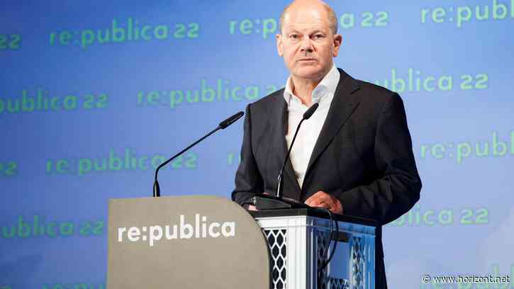 Kanzler bei der Republica: Olaf Scholz warnt vor Instrumentalisierung des Internets als Machtinstrument