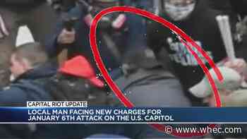 Dominic Pezzola will be arraigned on additional charges for Capitol riots