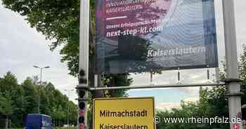 „Stadt für alle“ stellt Schilder an Ortseingängen auf - Kaiserslautern - Rheinpfalz.de