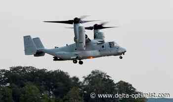 US Military: 5 Marines killed in aircraft crash in desert - Delta Optimist