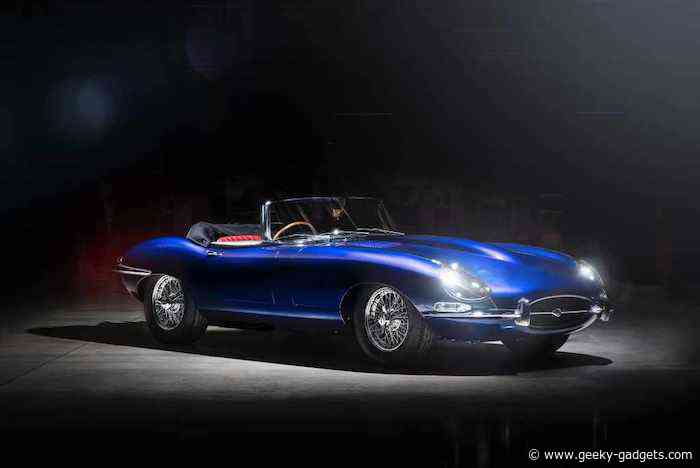 Jaguar Classic E-type created for Queen’s Platinum Jubilee Pageant