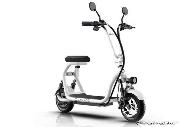 Vida-a-gogo electric scooter features a 50 km range & 30 km/h max speed