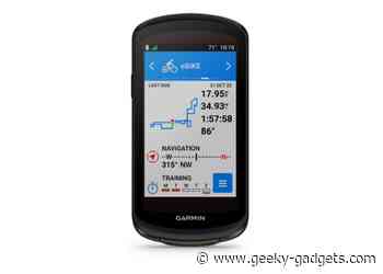 Garmin Edge 1040 Solar bike computer unveiled