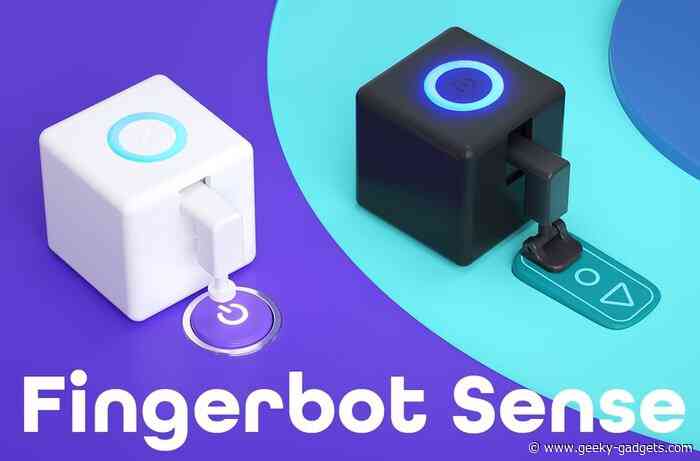 Fingerbot Sense remote button presser from $25