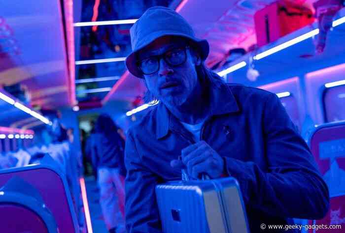Bullet Train 2022 film starring Brad Pitt premiers August 5