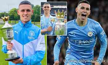 Phil Foden wins second consecutive PFA Young Player of the Year award
