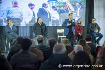 Buenos Aires: Katopodis y Malena Galmarini inauguraron obras de Agua Potable en General Las Heras - Argentina.gob.ar Presidencia de la Nación