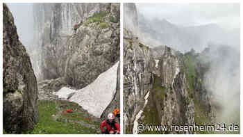 Tragischer Felssturz bei Kufstein: Verschütteter Kletterer ist Deutscher – wohl keine Überlebenschance