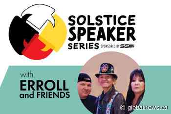 SGI Solstice Speaker Series featuring Erroll Kinistino at the Royal Saskatchewan Museum - GlobalNews Events - Global News