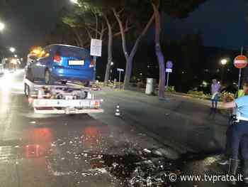 Tamponamento in viale Galilei, giovane pratese trasportato al Santo Stefano - tvprato.it