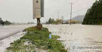 Atmospheric river dumping rain on overflowing rivers raises flood alarm | News - Daily Hive