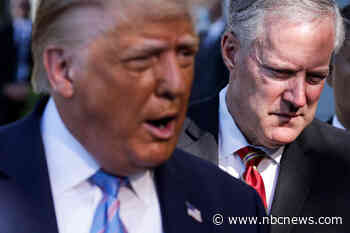 Why the DOJ gave Trump lackey Mark Meadows a pass