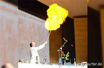 Spannende Chemie-Show mit Knall und Rauch im KTS zu erleben - Ems Vechte Surfer