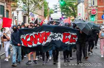 CC-Gegner ziehen durch Coburg - „Lasst uns die Burschis begrüßen!“ - Neue Presse Coburg