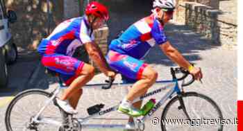 In bici da Casier al Vaticano, il viaggio di 5 atleti non vedenti - Oggi Treviso