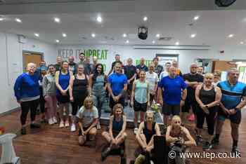 Marathon long spin session held at Fulwood Leisure Centre for Rosemere Cancer Foundation - Lancashire Evening Post