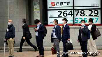 Nikkei, Topix & Co: Asiatische Börsen folgen Abwärtstrend der Wall Street