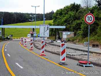 Blumberg: Hindernisse auf dem Weg in die Schweiz: Auf der B 27 geht es teilweise nur auf einer Spur voran - SÜDKURIER Online