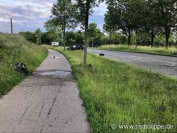 Lemgo. Totalschaden nach Alleinunfall. - Radio Lippe