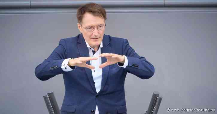 Lauterbach will Verlängerung des Infektionsschutzgesetzes - Berliner Zeitung