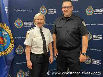 Cornwall police recognizes off-duty service, promotions | Kingston/Frontenac This Week - Kingston This Week