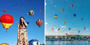 This Hot Air Balloon Festival Near Ottawa Takes You To New Heights & Has An Amusement Park - Narcity Canada