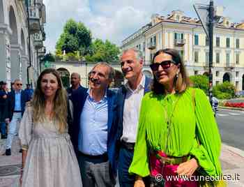 Ignazio La Russa e Daniela Santanchè a Cuneo per sostenere Massimo Garnero capolista per Fratelli d'Italia - Cuneodice.it