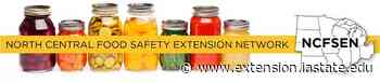 Summer School for Consumer Food Safety Education Begins June 29 - Iastate.edu