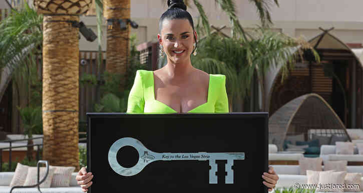 Katy Perry is Honored with Key to the Las Vegas Strip!