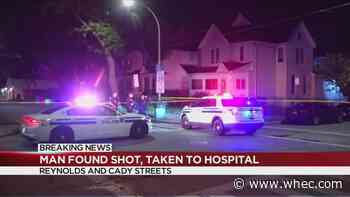 Man shot while sitting in parked vehicle near Reynolds Street