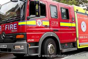 Houses damaged as garage and car completely destroyed by Croydon fire