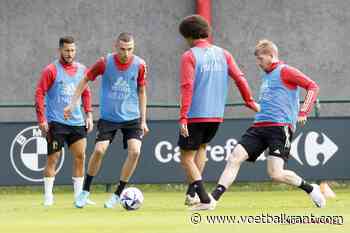 📷 &quot;With the big boys&quot;: Jongeling Anderlecht mag meetrainen van Roberto Martinez